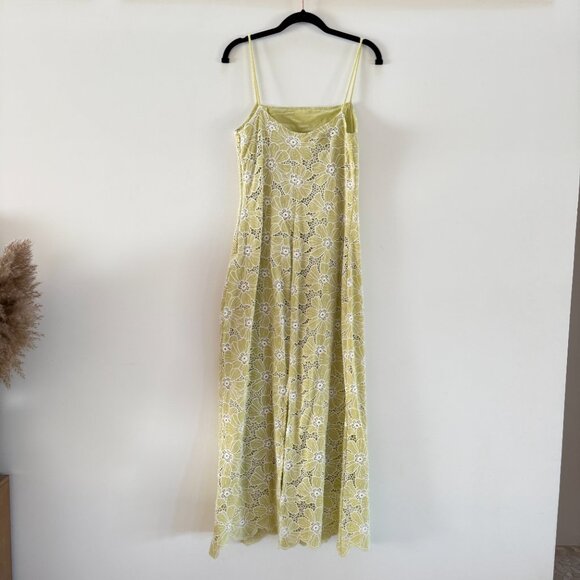 NWT Especia Pandurata Green Midi Dress Size small - Picture 8 of 13